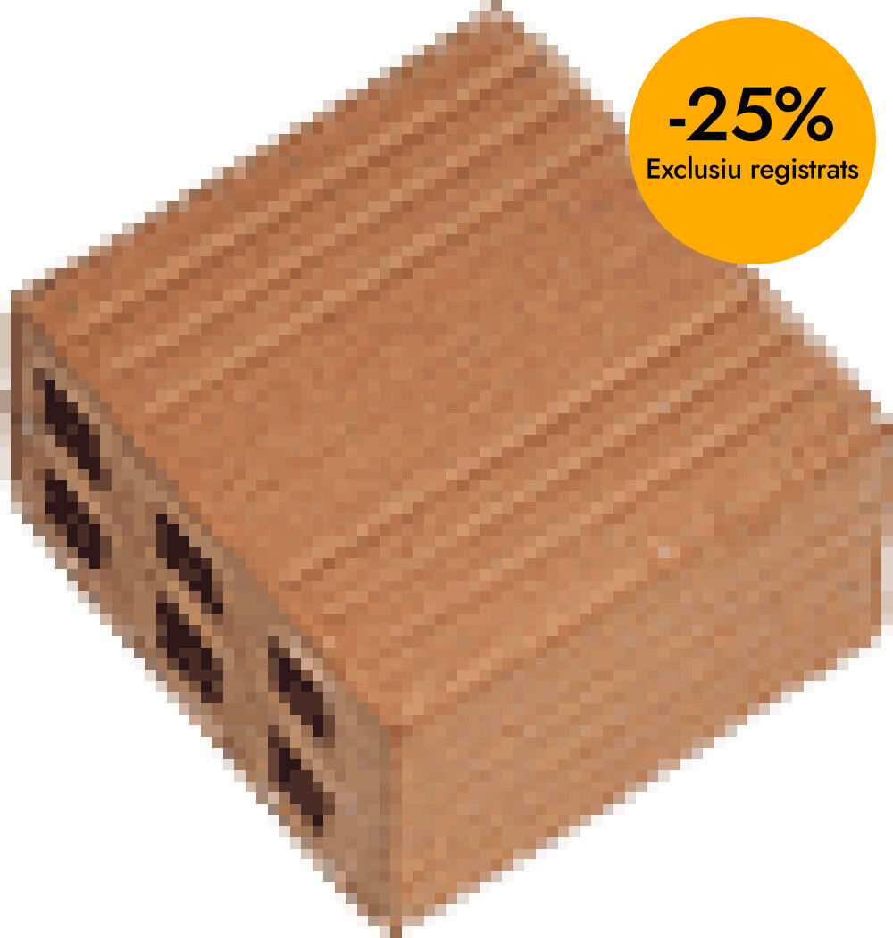 Toxto per a maquetes Domus Kits (1:10) 1/2 doble 25u