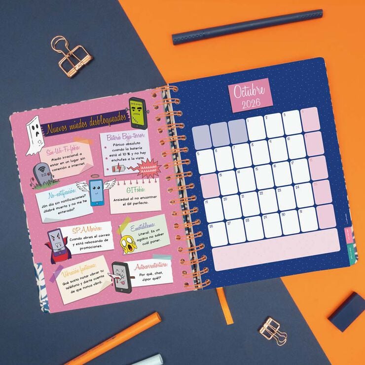 Agenda Finocam Talkual 1/4 sem/vista horizontal cas 2026 Aquí