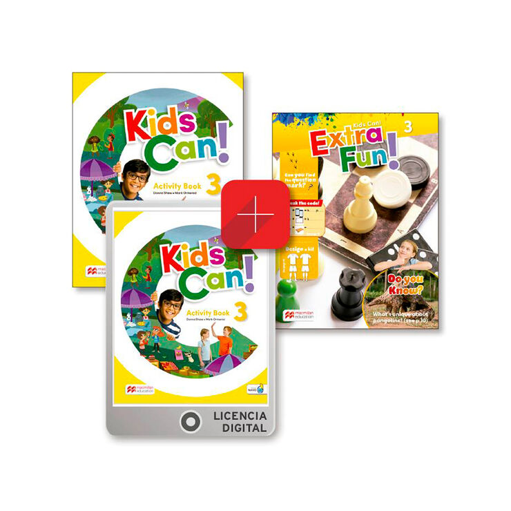 Kids Can! 3 Activity & extrafun