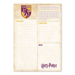 Bloc notas escritorio Harry Potter Gryffindor