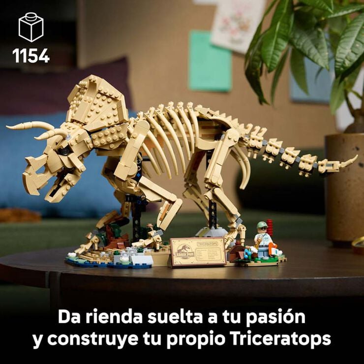LEGO&reg; Jurassic World F&oacute;siles de Dinosaurio: Triceratops 77985