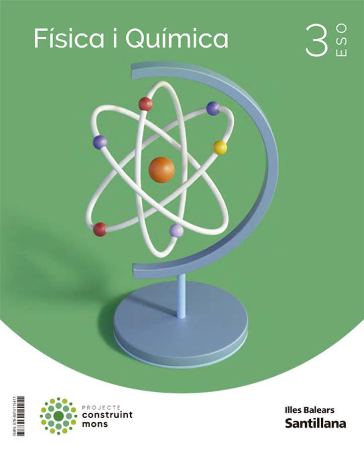 3r ESO F&iacute;sica i Qu&iacute;mica CM Santillana Illes Balears