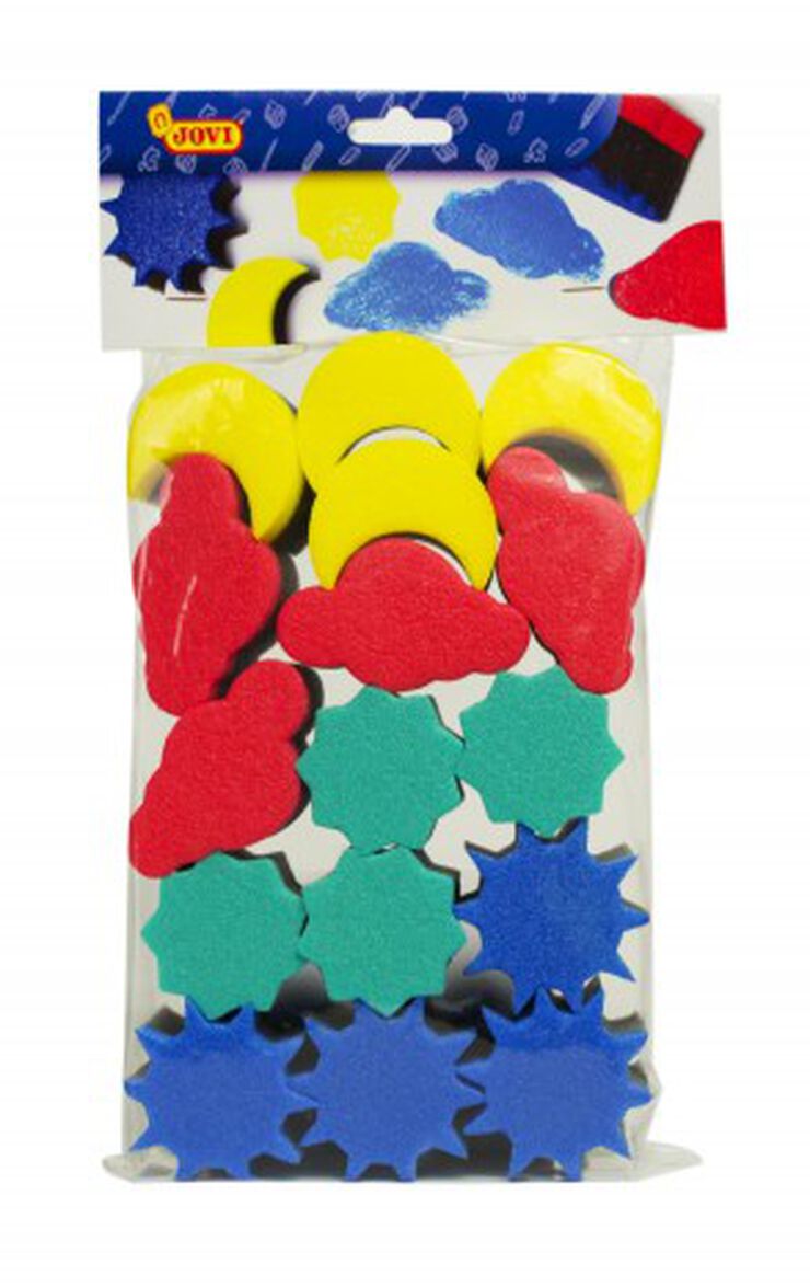 Esponjas formas pintura Jovi set 3u