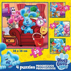 Puzles Progresivos 12-16-20 Las Pistas de Blue