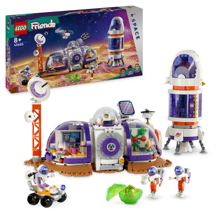 LEGO® Friends Base Espacial de Mart i Coet 42605