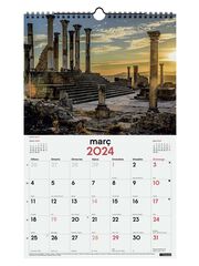 Calendari paret Finocam Esp.25X40 2024 Merav.Món cat