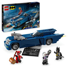 LEGO® Super Heroes Batman™ con Batmóvil vs. Harley Quinn™ y Mr. Freeze™