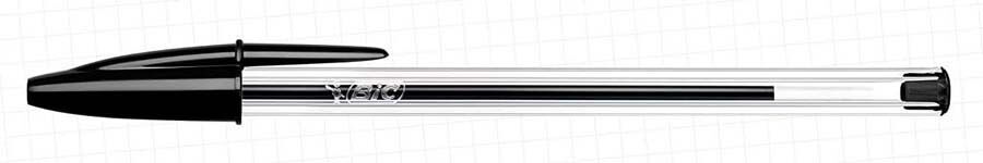 Bol&iacute;grafo Bic Cristal negro - Caja 50 unidades