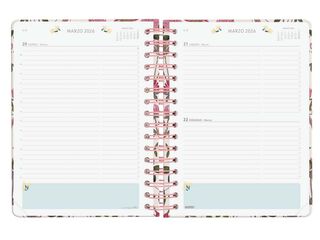 Agenda Finocam Moniquilla E10 1dia/pàg cas 2026 Rosella