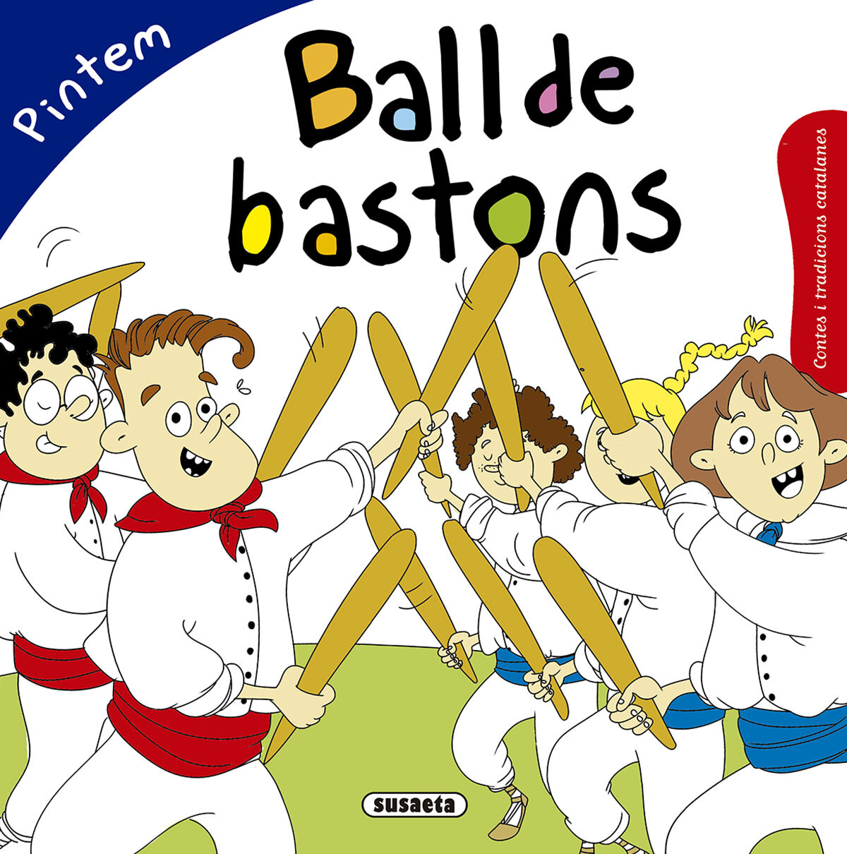 Ball de bastons. Pintem