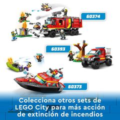 LEGO® City Unidad Móvil de Control de Incendios 60374