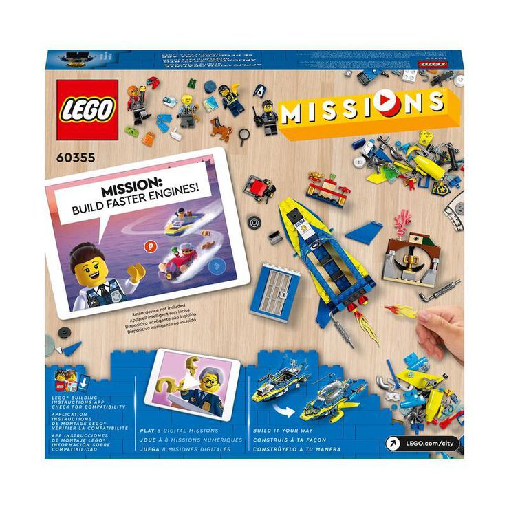 LEGO® City Missions Misiones de Exploración Espacial de Marte 60354