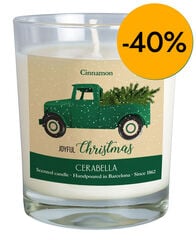 Vela Navidad Canela verde