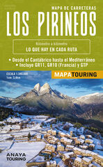 Mapa de Los Pirineos 1:340.000 -  (desplegable) Mapa de Los Pirineos 1:340.000 -  (desplegable)