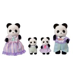 Família Panda Pookie - Sylvanian Families