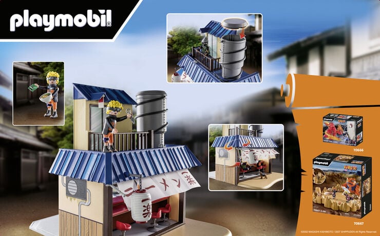 Playmobil Naruto Botiga Ramen 70668