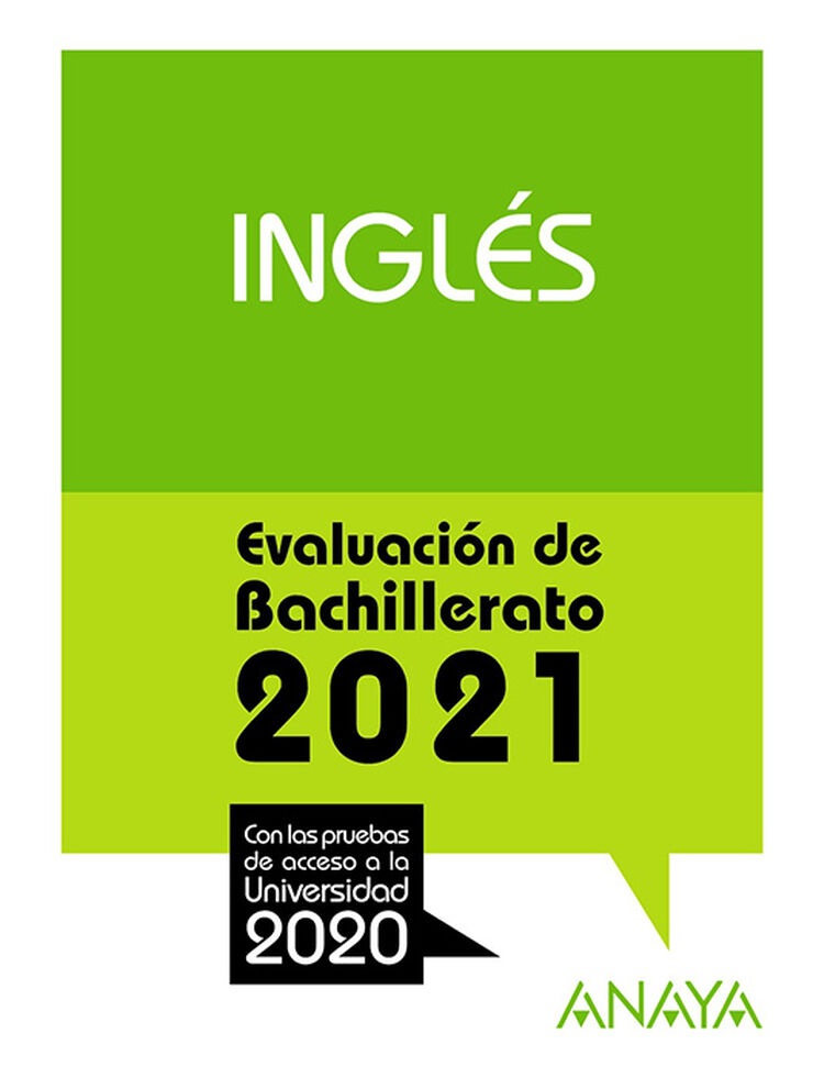 Ane B2 Evaluación Bach21/Inglés