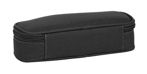 Estuche Basic Oval Safta Negro