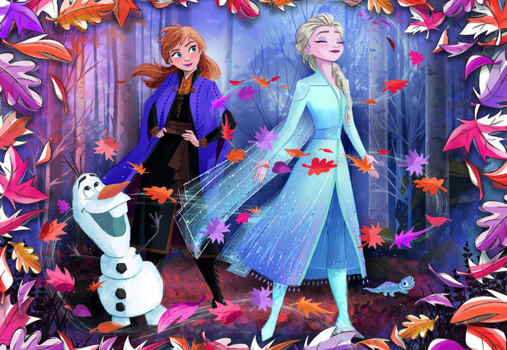 Puzle 104 piezas Frozen