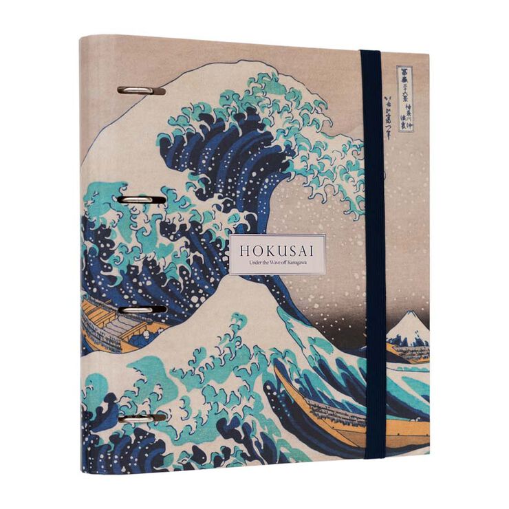 Carpeta 4 Anillas Kokonote Hokusai