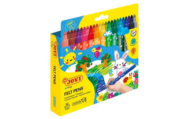 Rotuladores Jovi Maxi 24 colors