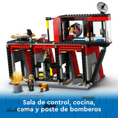 LEGO® City Parc de Bombers amb Camió 60414