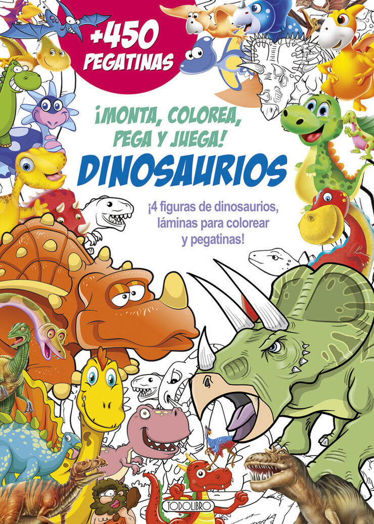 Dinosaurios (Deja volar tu imaginación) Rojo