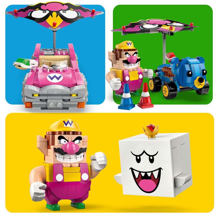 LEGO® Super Mario Mario Kart™ – Wario i Rei Boo 72038