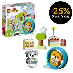 LEGO® DUPLO Mis Primeros Cachorrito y Gatito con Sonidos 10977