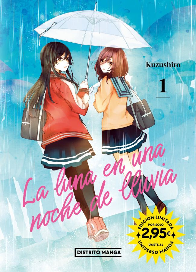 La luna en una noche de lluvia 1 (Universo Manga) (Yuri)