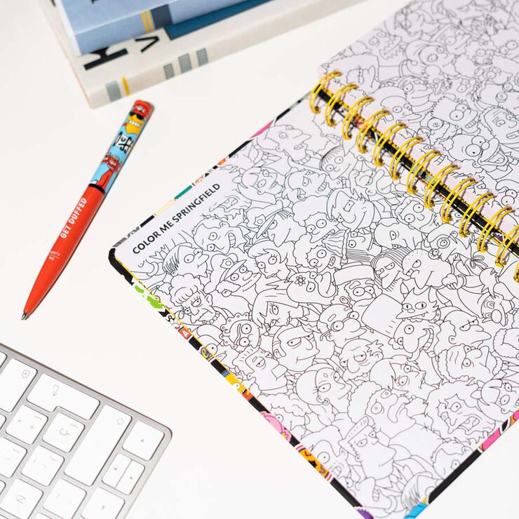 Agenda A5 sem/vista mult 2026 Simpsons