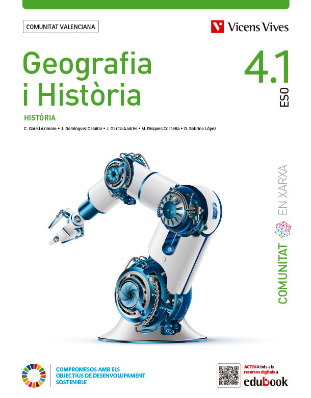 Geografia I Hist&ograve;ria 4 (4.1 - 4.2) Comunitat En Xarxa Valencia