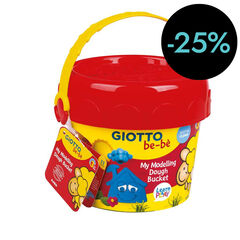 Super Cofre Pasta modelar Giotto Be-Bè 5u + accessoris