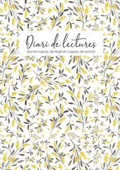 Diario de Lecturas adulto Drapets Flores Mimosa