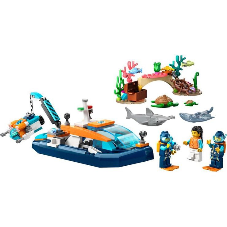 LEGO® City Vaixell de Buceig Explorador 60377