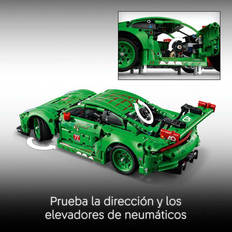 LEGO&reg; Technic Cotxe Porsche 911 GT3 R REXY AO Racing 42224