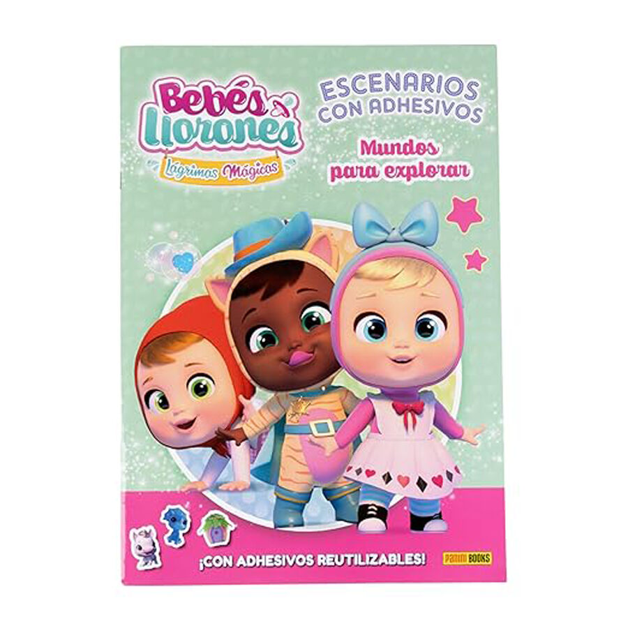 Escenarios con adhesivos, mundo para explorar