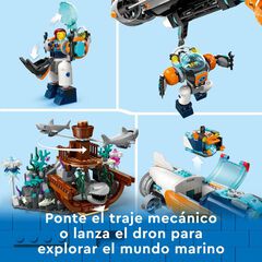 LEGO® City SubmariNo Explorador de las Profundidades Marinas 60379