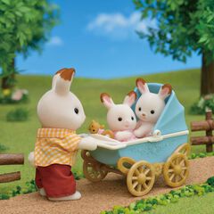 Cochecito Gemelos Cabe y Breeze - Sylvanian Families