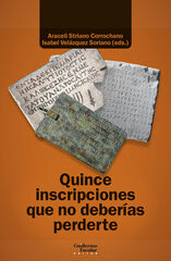 Quince inscripciones que no deberías perderte Quince inscripciones que no deberías perderte