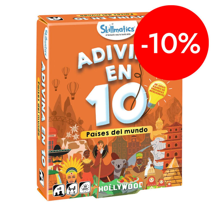 &iexcl;Adivina en 10! Paises del mundo