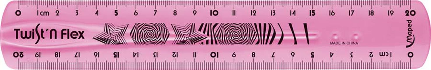 Regle flexible Maped 20cm