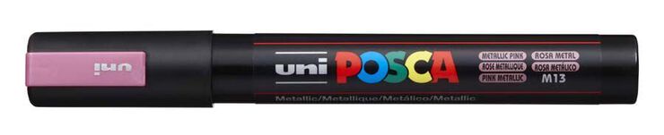 Retolador Posca PC-5M 1,8-2,5mm rosa metall