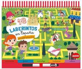 Bloc con anillas. 48 laberintos en España