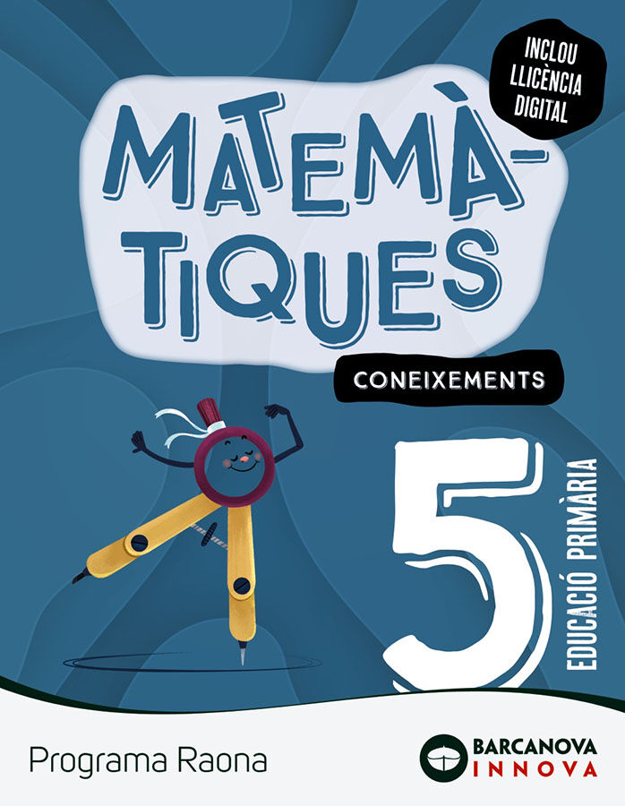 Matem&agrave;tiques 5&ordm; Prim. Llibre coneix. Conn.