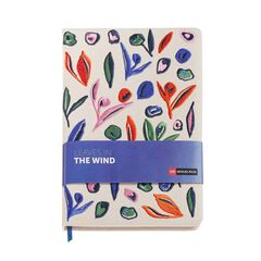Libreta A5 Leaves in the Wind 80 hojas bordado