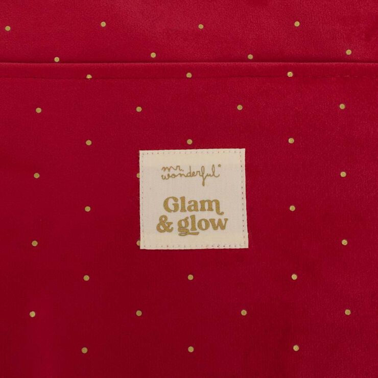 Funda Portátil terciopelo Mr.Wonderful Glam&Glow