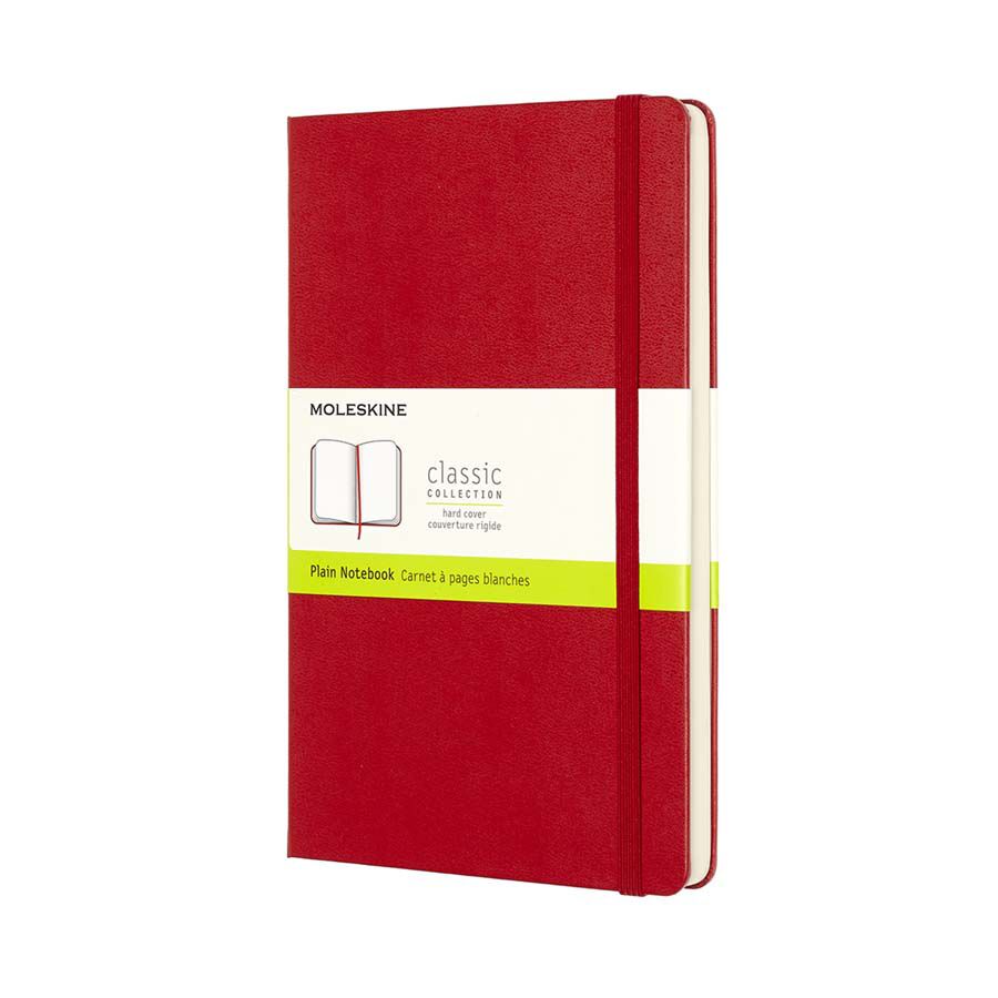 Llibreta Moleskine L llis vermell