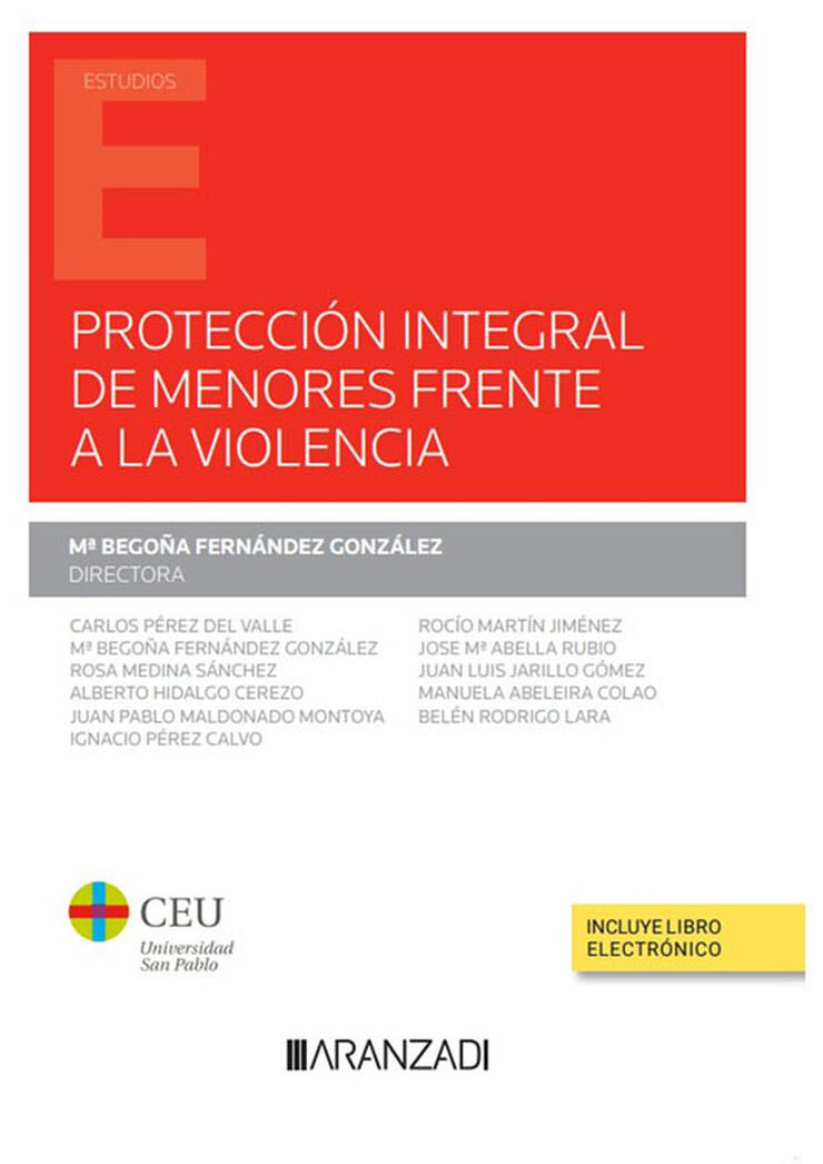 Protección integral de menores frente a la violencia (Papel + e-book)