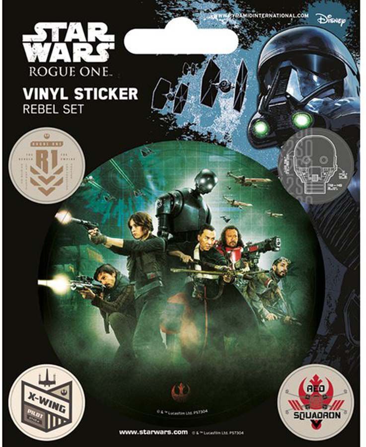 Pegatina Vinilo Star Wars Rogue One Rebelde